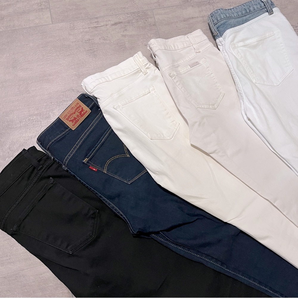 27-28 3 Super jeans bundle!! J Brand,, Joie black white skinny